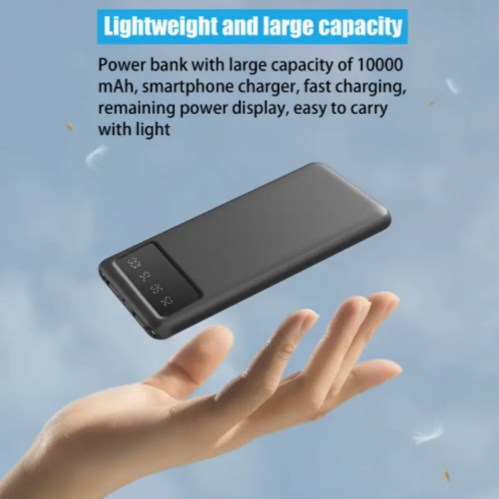 White 20000mAh Large Capacity Power Bank NIB - Picture 6 of 6